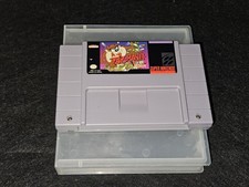 Vintage Super Nintendo SNES Tazmania Game Cartridge