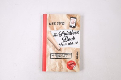 41804 Alfie Deyes THE POINTLESS BOOK - TEXTE MICH ZU! Das garantiert sinnlose