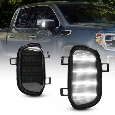 Smoke LED Side Mirror Light Lamp For 2019-2022 Chevrolet Silverado 1500 84309723