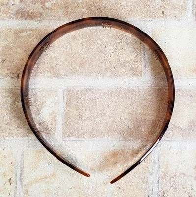 Alexandre de Paris Tortoiseshell Headband France Brown Hair
