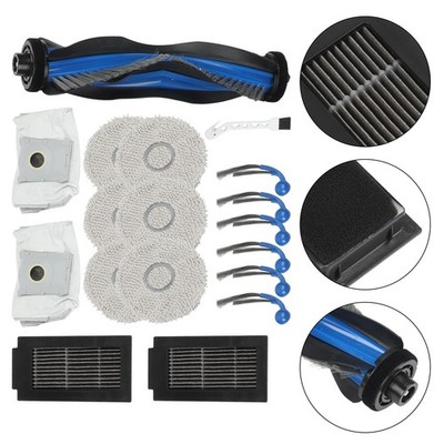 F��r DEEBOT T30C f��r Omni Mop und Filter Ersatz Set mit Seitenb��rsten Pack
