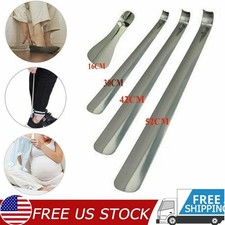 6-20inch Stainless Steel Long Handled Metal Shoe Horn Lifterwith Hanging Hole