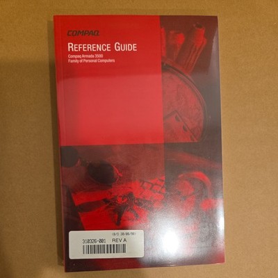 COMPAQ Computer Personal Armada 3500 Reference Guide Manual 1998 in Shrink-wrap