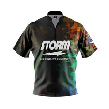 Personalized Name Storm Rainbow Gradient Bowling Jersey Shirts All Size