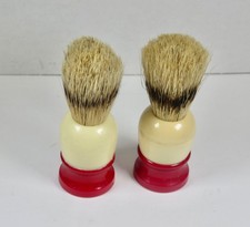 Two Vintage Shaving Brushes- Ever Ready C40 and Ever Ready 150- Made in the USA