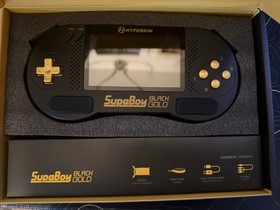 Hyperkin SupaBoy Portable Pocket BlackGold Console
