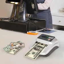 Automatic Money Counter Detects Usd Bills Detector For Currency Identification