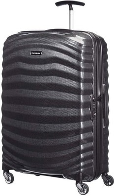 Samsonite Lite-Shock - Spinner M, Koffer, 69 cm, 73 L, Schwarz (Black)