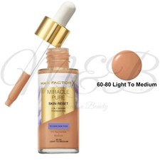 Max Factor Miracle Pure Skin Reset 2-in-1 Serum Foundation *CHOOSE SHADE* NEW