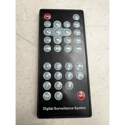 Digital Surveillance System OEM Original Black Replacement Remote Control