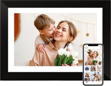 AiMOR Digital Photo Frame 10.1 Inch, WiFi IPS HD Touch Screen, 16GB Storage