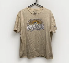 Columbia Sportswear Cool Sun Purple Logo 90s Style Outdoor Uni Sex T-Shirt