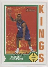 2001-02 Topps Heritage Mateen Cleaves #18 0q3