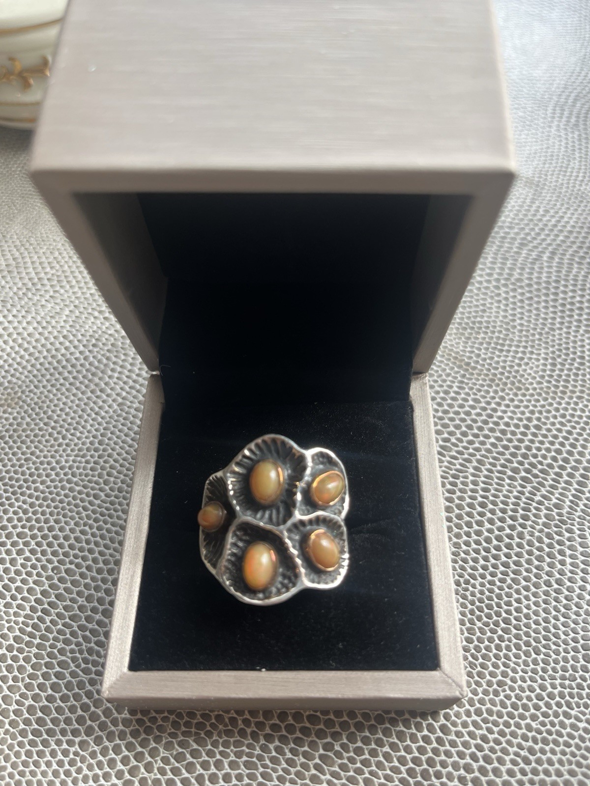 Statement Ring Designed By BORA from Brooklyn. St… - image 1