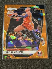 2024 Panini Prizm WNBA - Tiffany Mitchell #57 Orange Ice Prizm