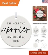 Expecting Baby Ornament 2026, Pregnancy Announcement for