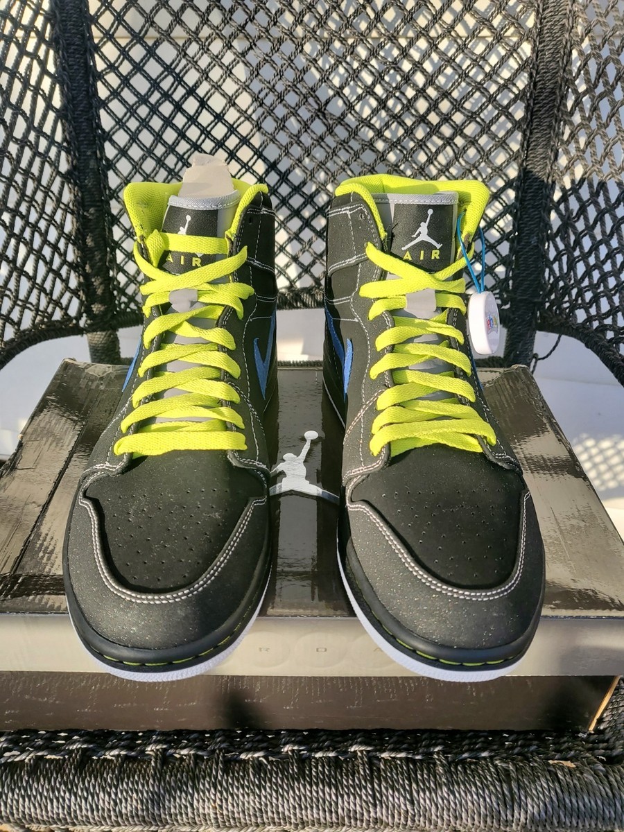 2010 Jordan 1 Retro High Black Cyber Size 10.5m DS OG ALL | eBay