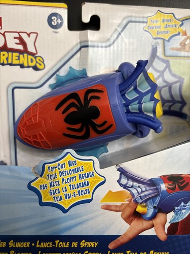 Marvel Spidey e i suoi fantastici amici Web Slinger Hasbro, Disney Junior nuovo 3+ - Foto 7 di 10