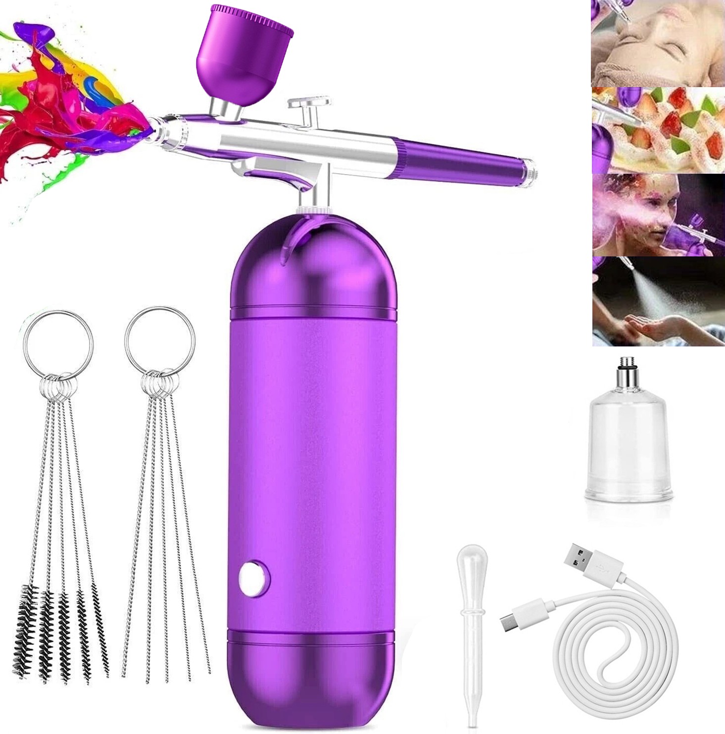 Airbrush Kit For Paint Spray Gun Nail Art Tattoo