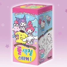 Sanrio Characters Roll Creative Coloring Sticker Sticker Decorate Wall V1
