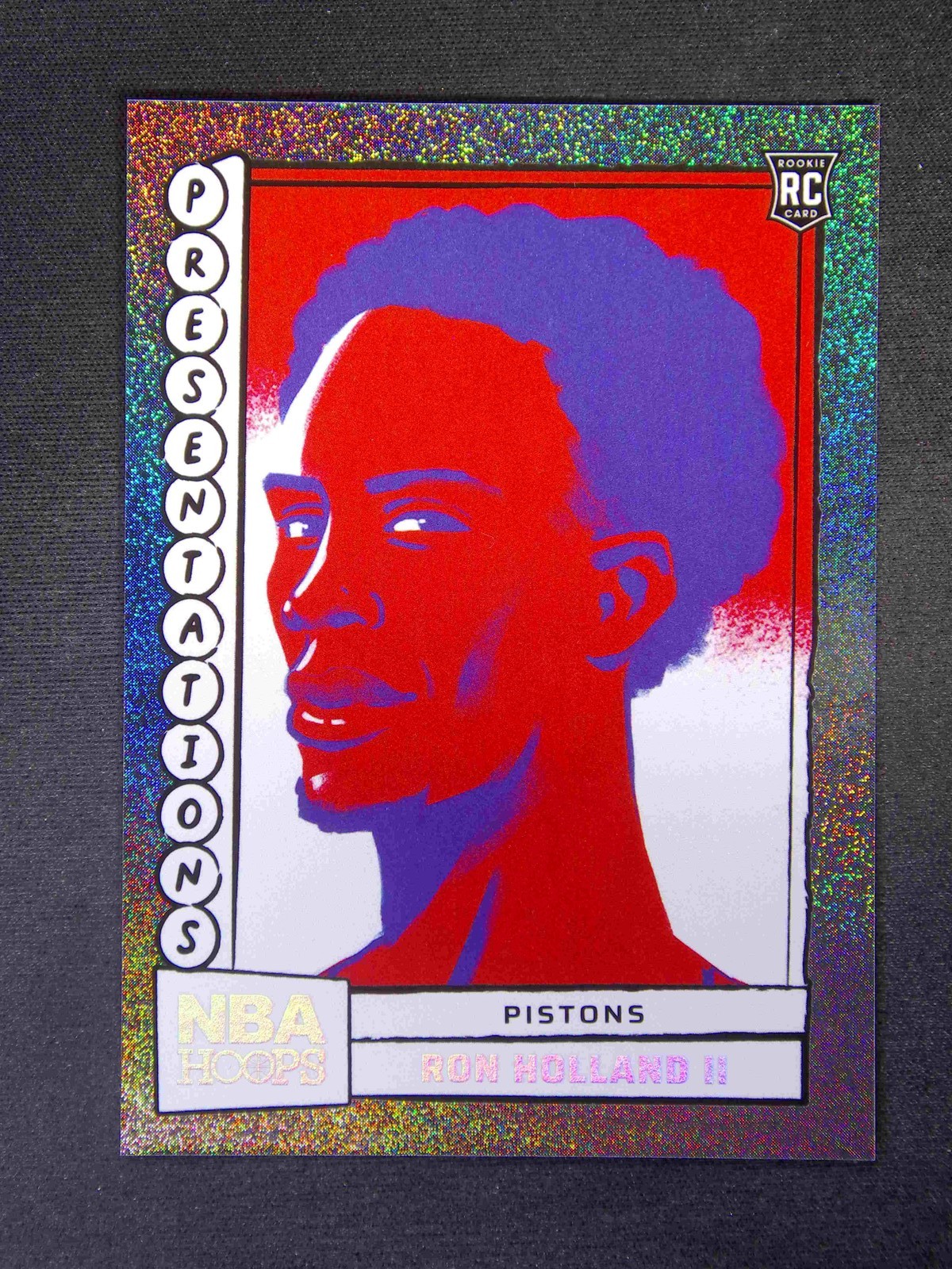 2024-25 Panini Hoops Ron Holland II #15 RC Rookie Presentations SSP