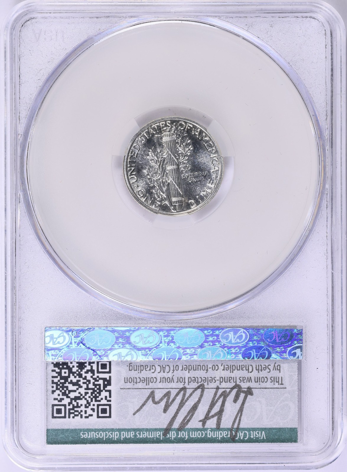 1941 MERCURY DIME CAC PR67 BRILLIANT PROOF SILVER WITTER BRICK SUPERB COIN!