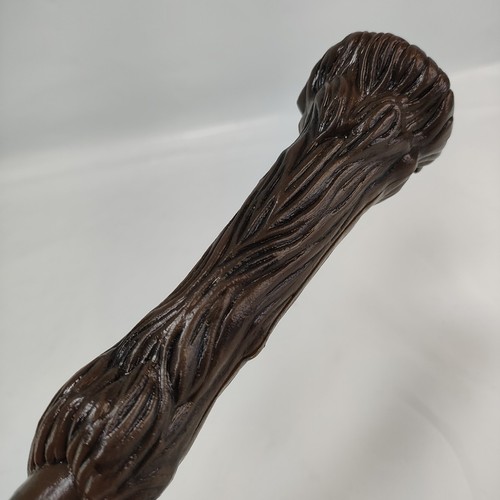 Plastic Harry Potter Warner Bros Costume Brown Black Magic Wand 13” Inches Long - Picture 6 of 7