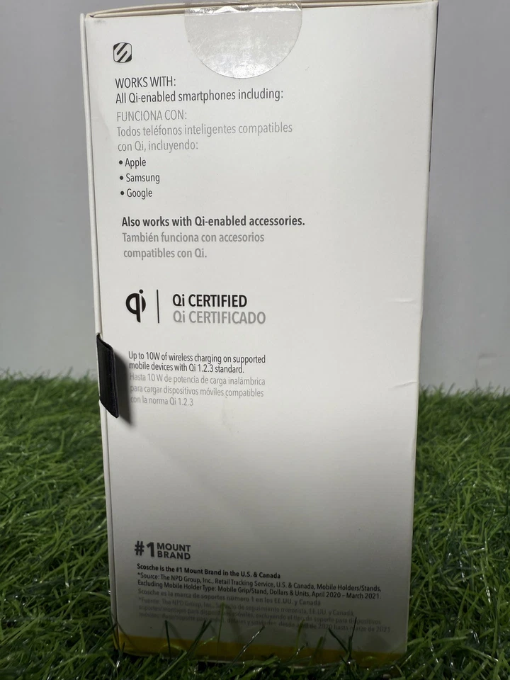 Scosche Magic Mount Pro Charge Window/Dash USB Black Metal Magnetic Suction - Image 2 of 4