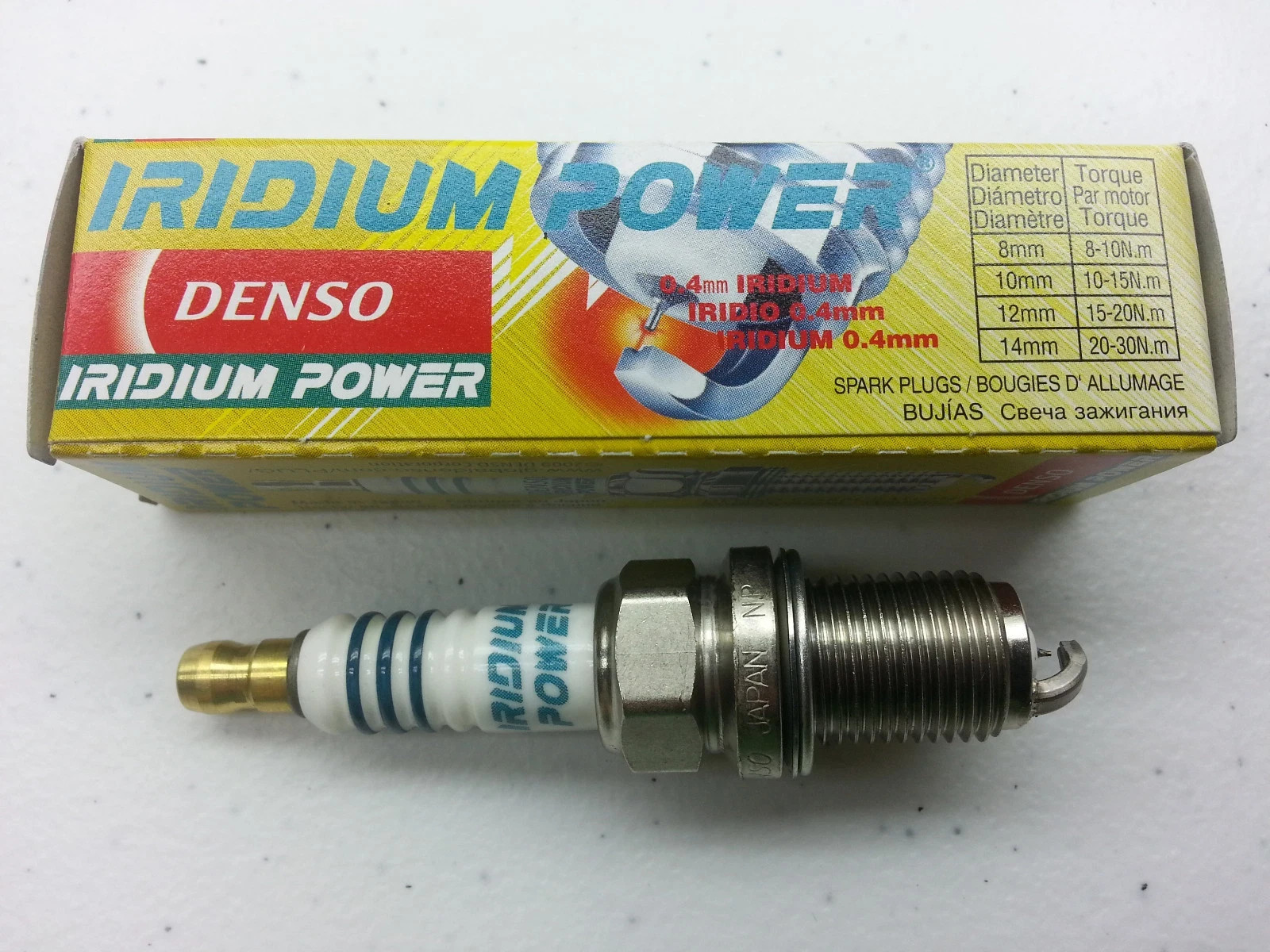 1- DENSO IRIDIUM POWER IW16 Spark Plug Performance/Racing/Tuned/Turbo 