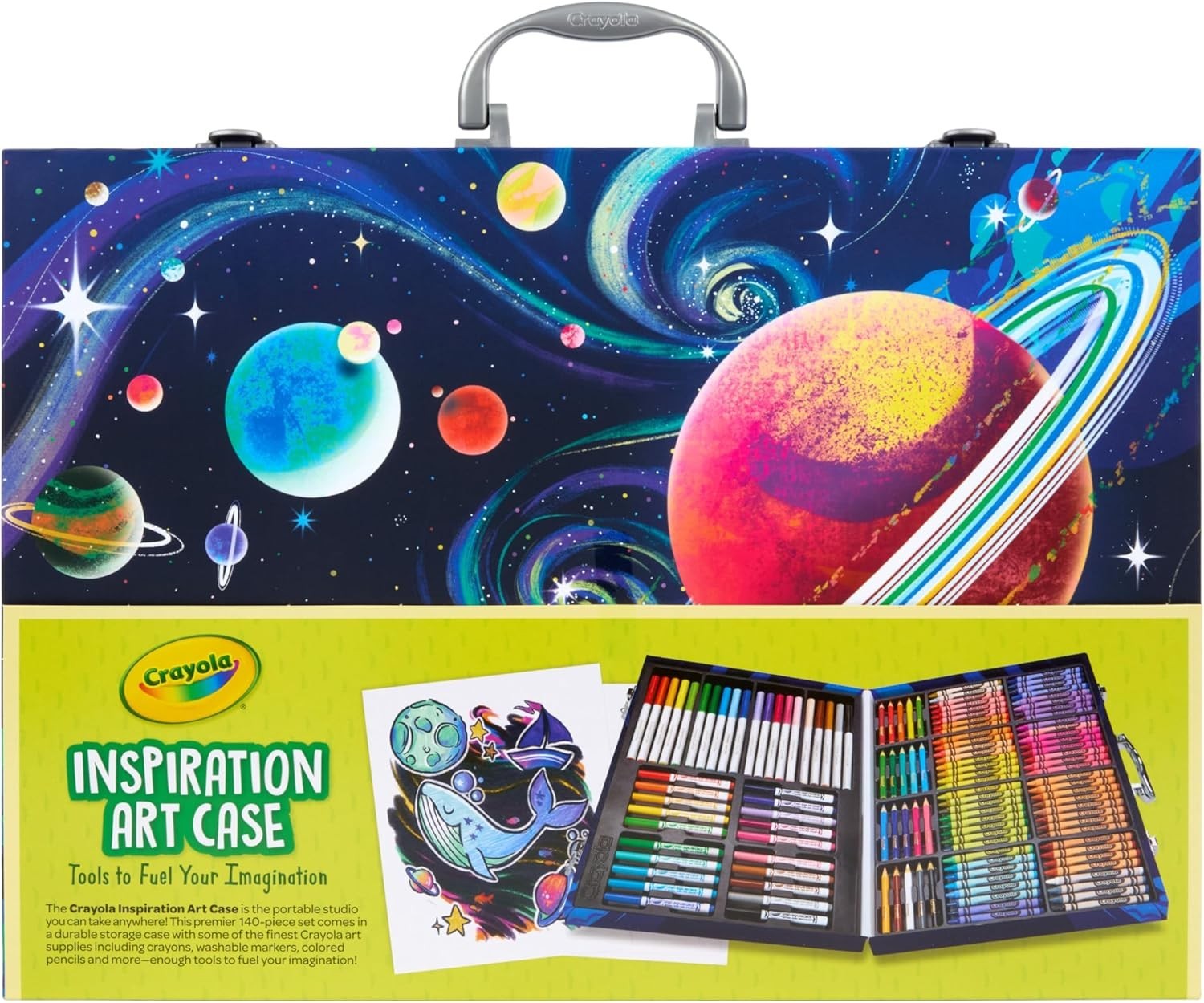 Crayola 04-2532 Inspiration 140 Pieces Art Case