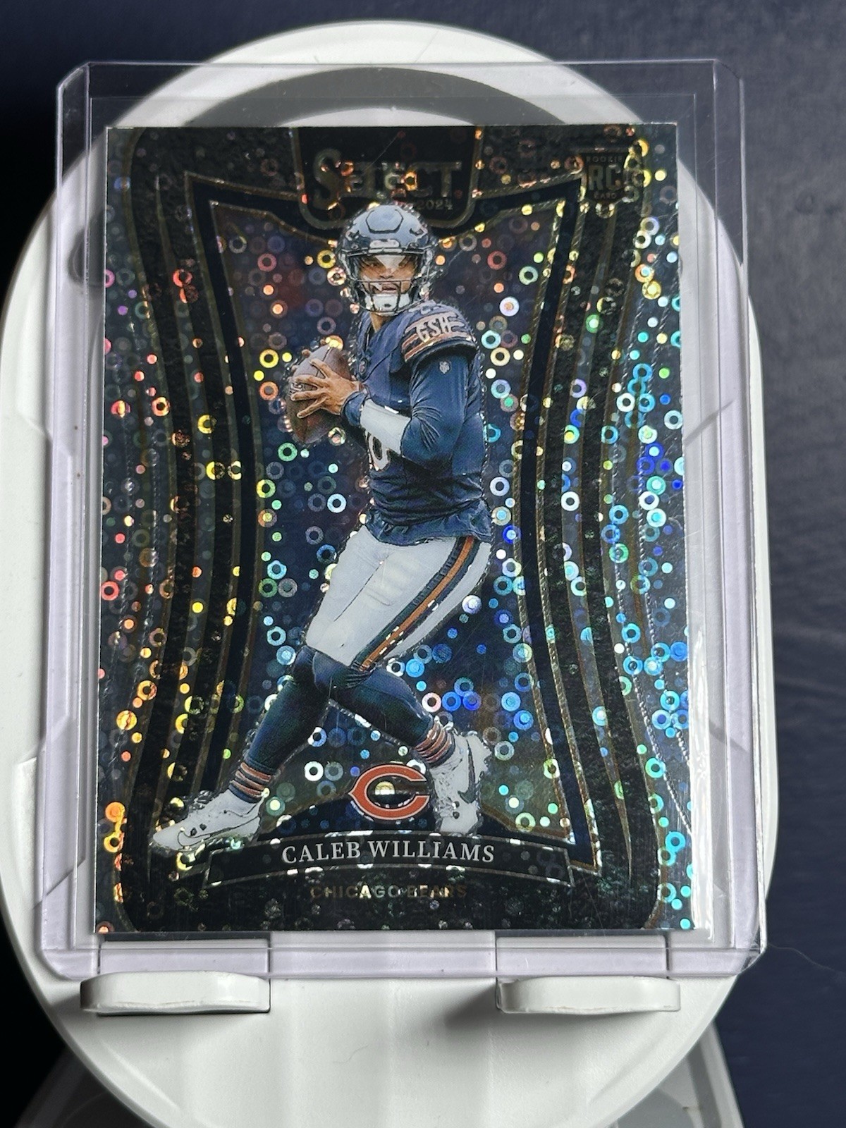 2024 Panini Select - Suite Level Caleb Williams Silver Disco Prizm