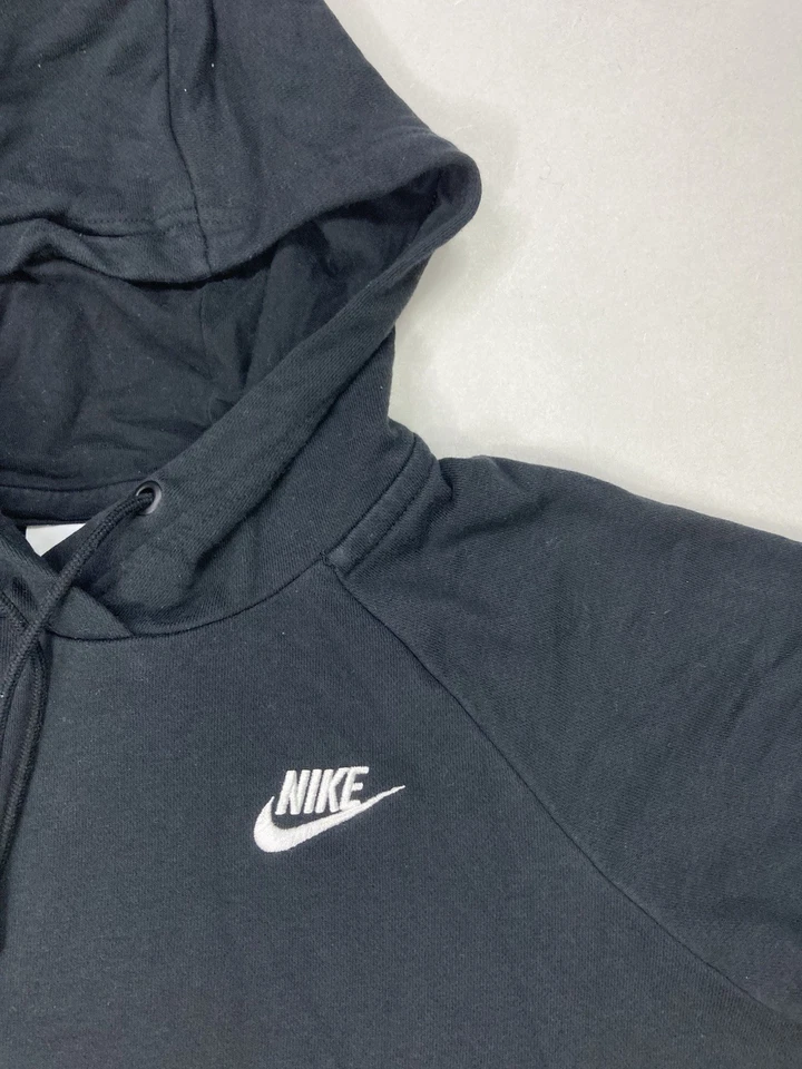 Sudadera con capucha Nike Essential polar para mujer XS negra BV4124 010 Foto 2 de 4