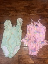 Girls cat Jack one piece bathing suits - size 3T