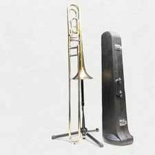YAMAHA YSL-456G Tenor Bass Trombone Tubule Rotary Brass Bb/F Gold Lacquer