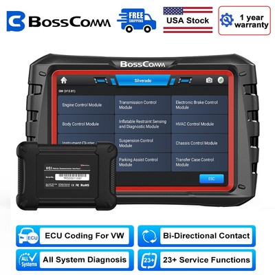 BOSSCOMM IFIX980 All System Bidirectional OBD2 Scanner Diagnostic Tool For Ford