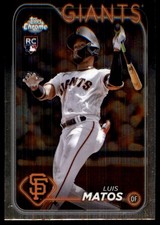 Luis Matos 2024 Topps Chrome #270 Giants MLB READ FREE SHIPPING AutographDen