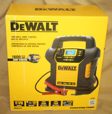 DEWALT 1600 Peak Amp Jump Starter Digital Compressor  USB Power Bank DXAEJ14