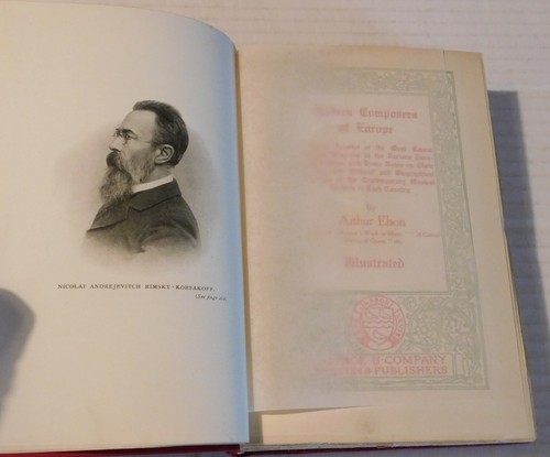 MODERN COMPOSERS OF EUROPE by Arthur Elson - ILLUSTRATED - Boston, 1908 - Imagen 6 de 6
