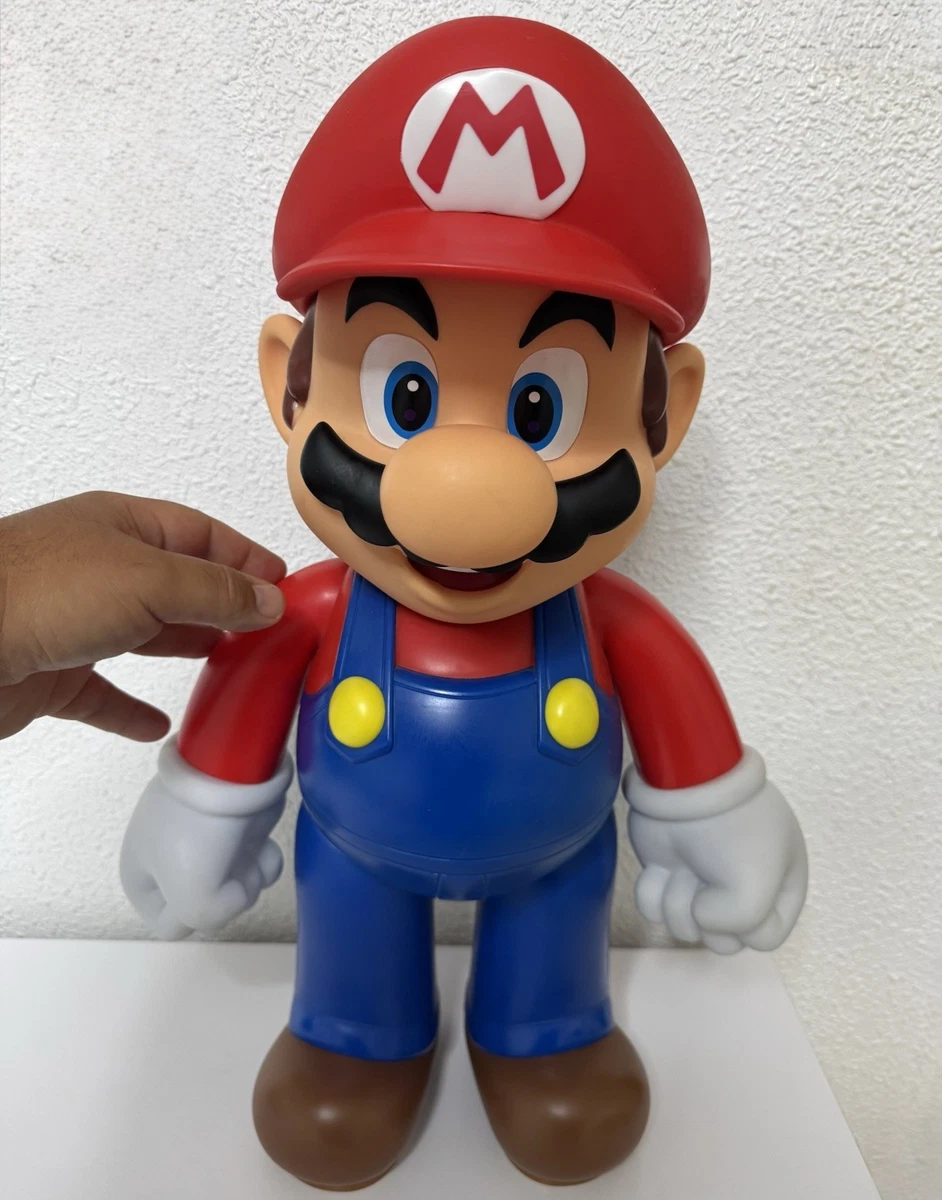 EXCLUSIVO NINTENDO SUPER MARIO BROS GIGANTE 50CM PRIMERA EDICIÓN JAKKS 2014 NEW