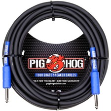 Pig Hog Speaker Cable 14 Gauge Wire 1/4" to 1/4" 25 ft. 50 ft.