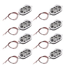 1W 8 Ohm Mini DIY Magnetic Speaker Replacement Loudspeaker 15mmx24mm 8pcs