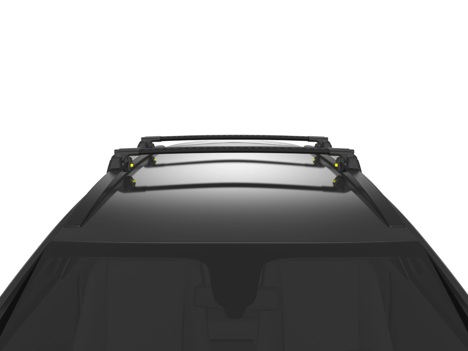 Black Roof Rack Cross Bars Aluminum Carrier to fit Mazda CX-50 2022-2025