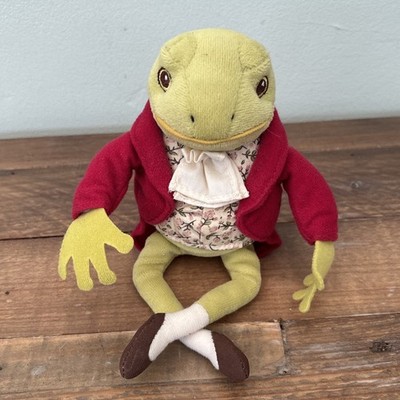Mr Jeremy Fisher Beatrix Potter Frosch Plüsch Kuscheltier. Rainbow Designs 8'' 56 S