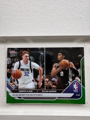 Cooper Flagg / Dylan Harper numbered card
