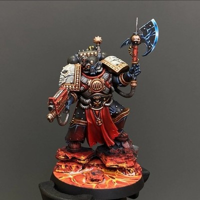 Warhammer 40K Black Templars Castellan Pro Painted Space Marines Games Workshop