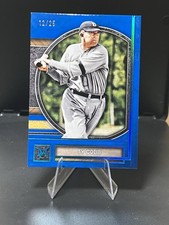 2025 Topps Museum Collection - Ty Cobb #55 Blue Topaz /25