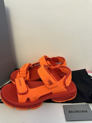 Balenciaga Tourist Touch-Strap Sandals Summer Shoes Size Uk 40