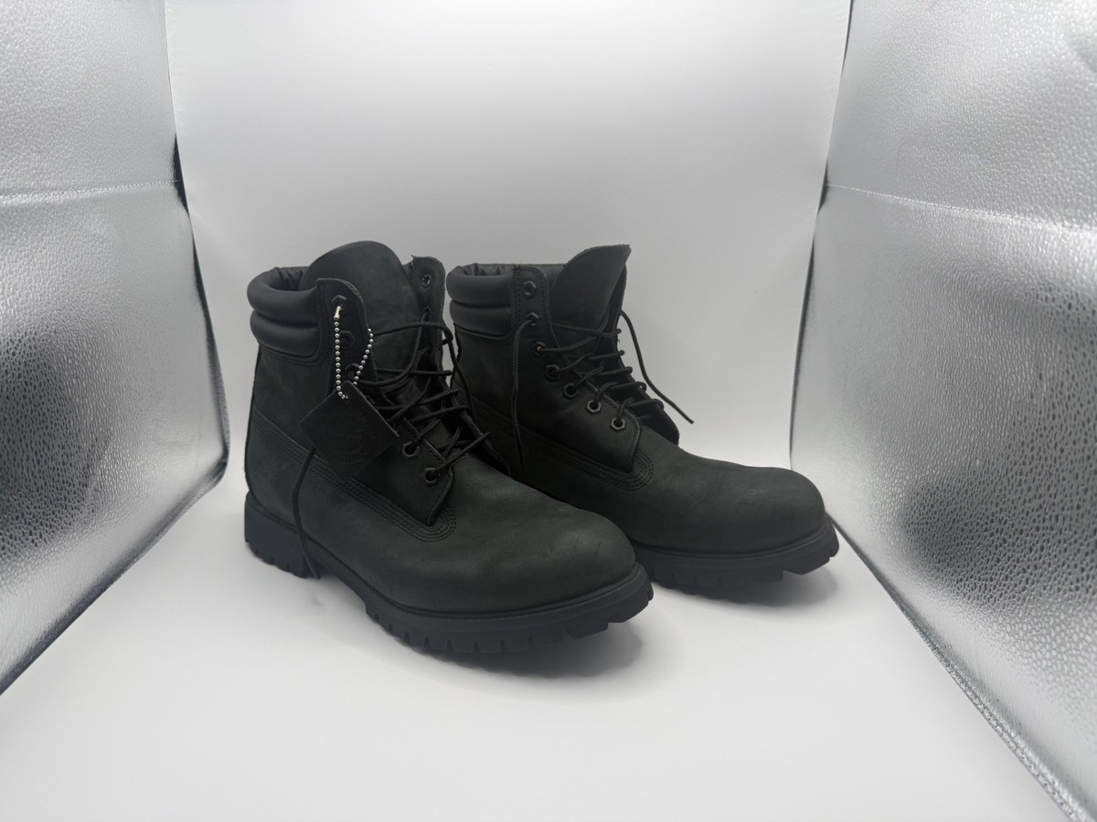 Timberland Men's Premium 6-inch Waterproof Boots Black 73541 Size
