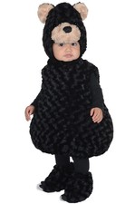 Baby Plush Animal Black Bear Toddler Costume