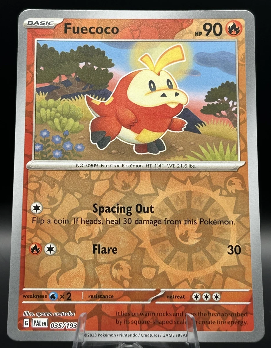 how much is a shiny fuecoco pokemon card worth Sealed] Pokémon TCG - - 119/SV-P - Promo - Stamped Perfect for collectors and enthusiasts. Fuecoco 36 - SV01 Scarlet